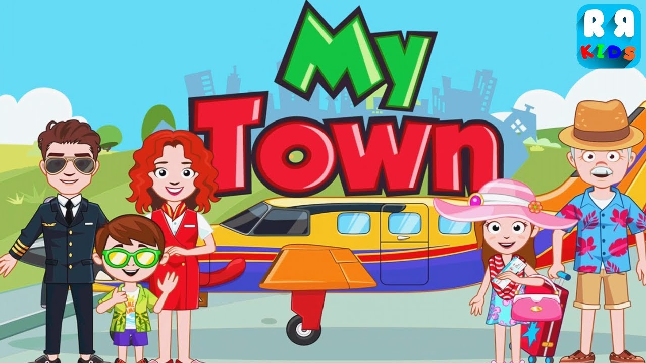 My town airport game online